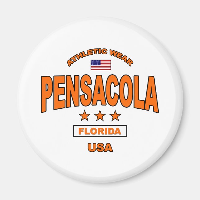 pensacola-orange magnet (Framsidan)