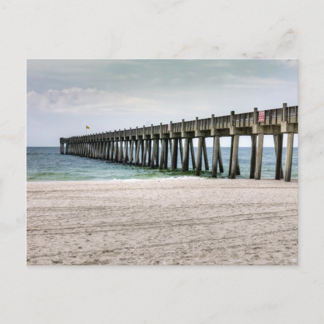 Pensacola Pier Vykort (Framsida)