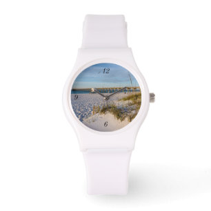 Pensacola Sand Dunes Pier Morgon Watch Armbandsur