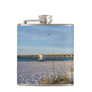Pensacola Sand Dunes Pier Morgonkolv Fickplunta