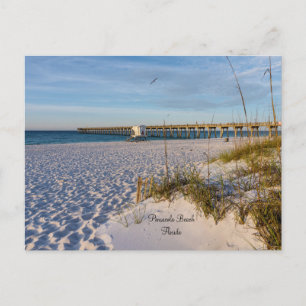 Pensacola Sanddynernas Pir Morgon Vykort