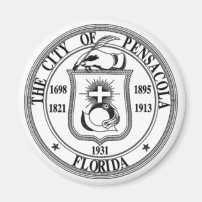 Pensacola Seal Magnet (Framsidan)