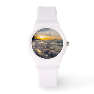 Pensacola som kastar Vinkar Sunrise Kvinnors bevak Armbandsur