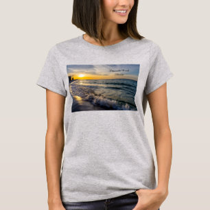 Pensacola som kastar Vinkara soluppgång Kvinnor T- T Shirt