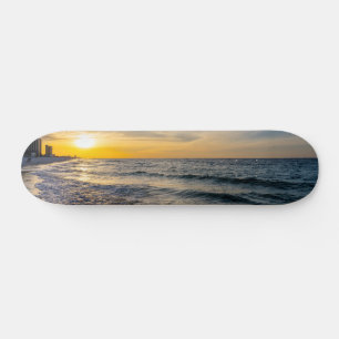 Pensacola Splash Vågar Soluppgång Skateboard