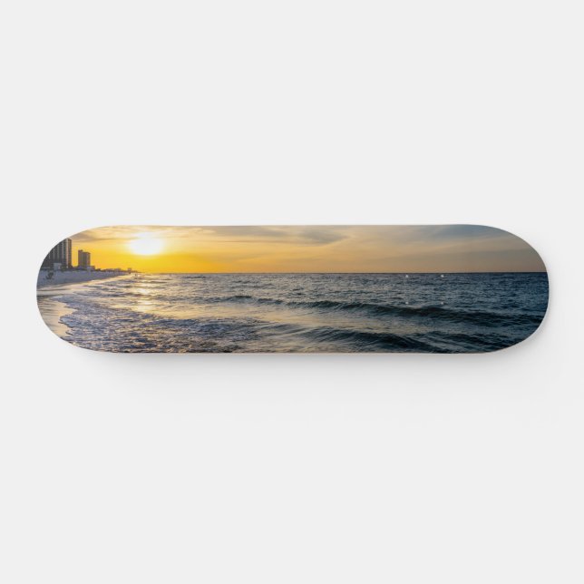 Pensacola Splash Vågar Soluppgång Skateboard (Horz)