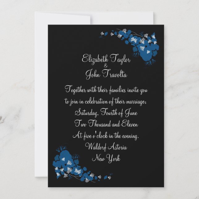 Pensam iento ~ Inbjudan (Framsida)