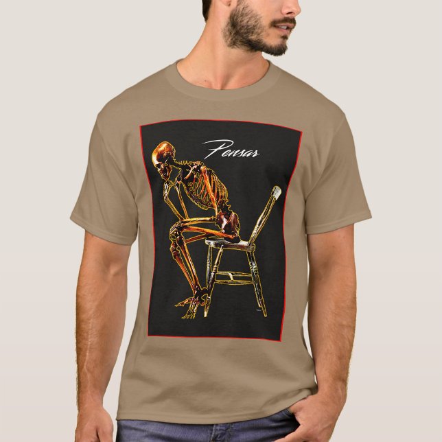 Pensar: Den Eftertänksamma T-Shirten T Shirt (Skapare uppladdad)