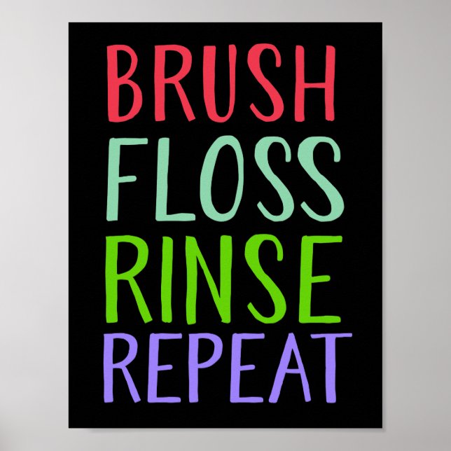 Pensel, förlust, regn, upprepa poster (Framsidan)