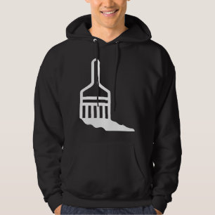Pensel-ikon Sweatshirt Med Luva