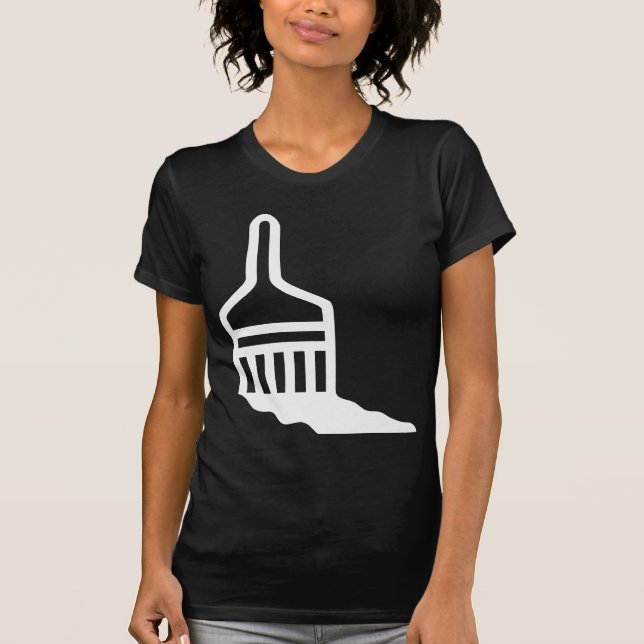 Pensel-ikon T Shirt (Framsida)