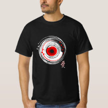Pensel Målad vinylpost Retro Grunge T-Shirt