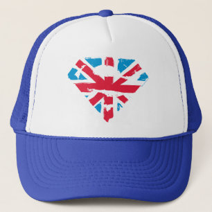Penseldrag British S-Shield Truckerkeps