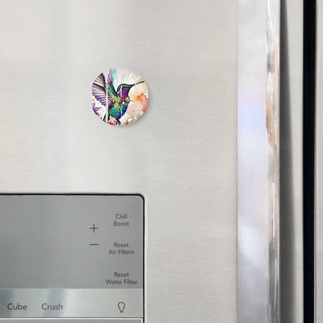 Penseldrag Fågelkonst Magnet (In Situ (Fridge))