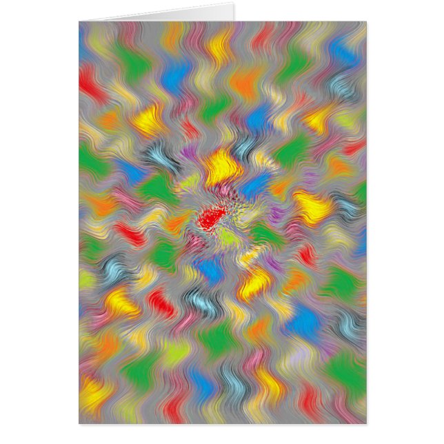 Penseldrag Hälsningskort (Framsidan)