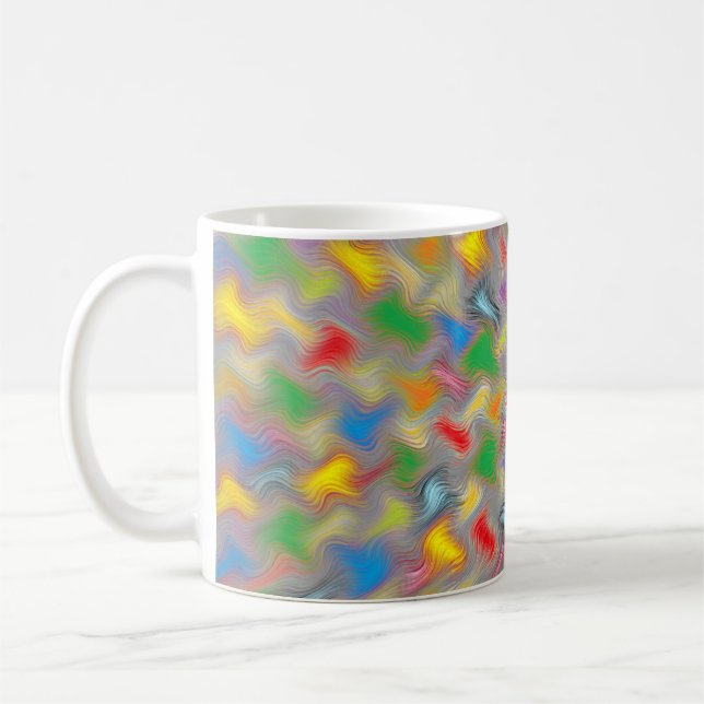 Penseldrag Kaffemugg (Vänster)