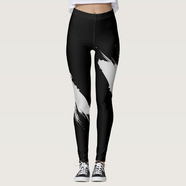 Penseldrag Leggings (Framsida)