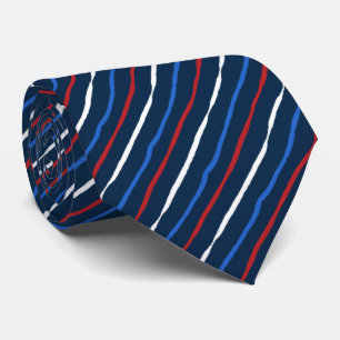 Penseldrag Randiga Slipsknot Slips