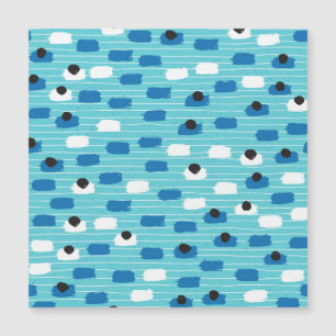 Penseldrag, sömlöst mönster, handritat.