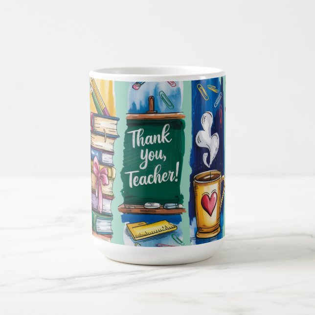 Penseldragslärare  kaffemugg (Center)