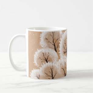 Penselmålning. Konstverk. Oljekonst. Kaffemugg