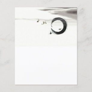 Penselmålning med Zen Circle Enso Koi