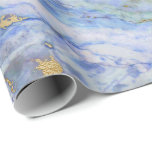 Penselpulverblått Marble Shiny Glam rosa ros Guld Presentpapper<br><div class="desc">Minimalism och elegans i enlighet med de verkliga trenderna för insida-dekorering. För många Tillfällen</div>