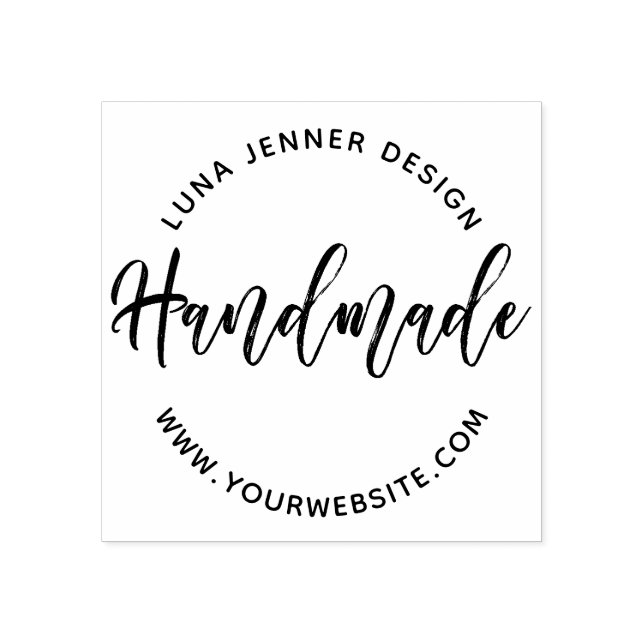 Penselskripthandgjord för Charming Stämpel (Tryck)