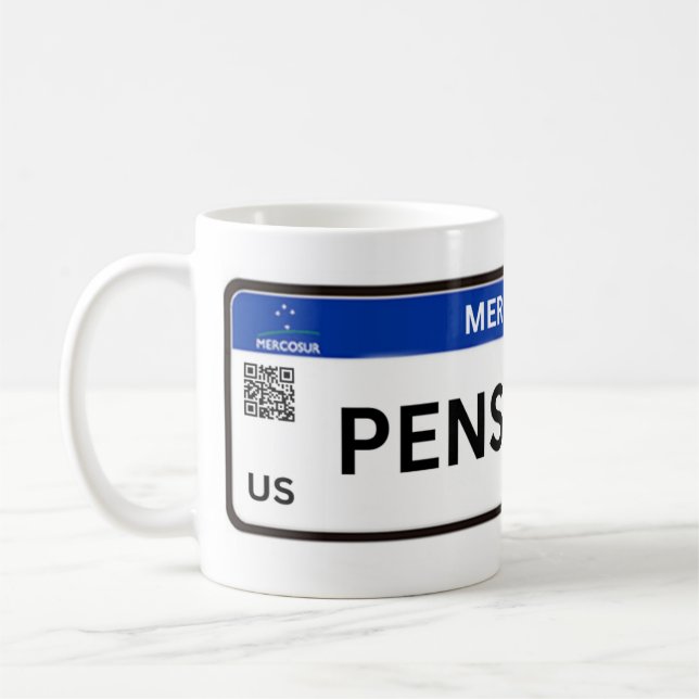 Pensilvania Mercosur Kaffemugg (Vänster)
