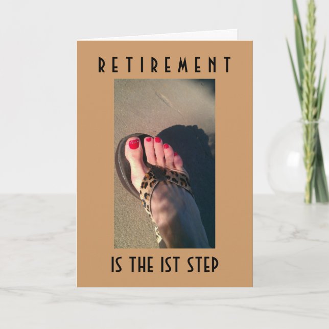 PENSION-1 STEG TILL DITT NYA ÄVENTYR KORT (Framsida)