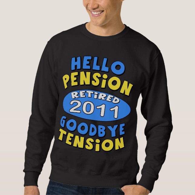Pension 2011 långärmad tröja (Framsida)
