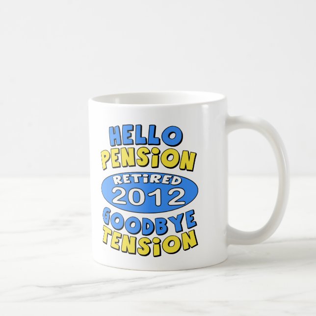 Pension 2012 kaffemugg (Höger)