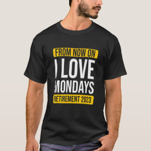 Pension 2023 för pensionärer sista arbetsdagspenna t shirt