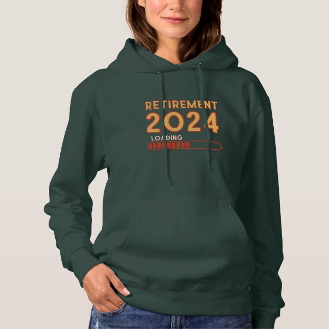 Pension 2024 Loading, Pension Party T Shirt (Framsida)