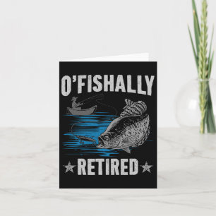 Pension 2025 Fiske Fiskare O-fish-ally Reti Kort