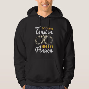 Pension Adjö Pensionspension för Hej Hoodie