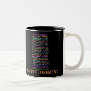 Pension Anagram mugg