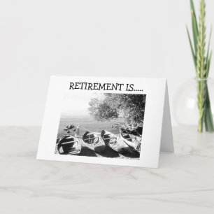 "PENSION ÄR DIN TID - ENJY" KORT
