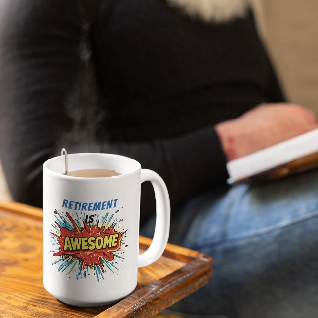 Pension är Fantastisk Kaffemugg (Skapare uppladdad)