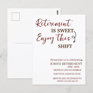 Pension är sött och njut av skiftet Pension Vykort