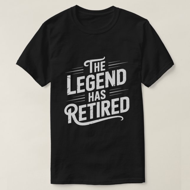 Pension Art för manar kvinnor, pensionerade Pappa T Shirt (Design framsida)