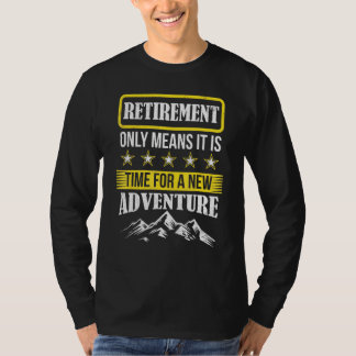 Pension Äventyr bergsresande Camper Hike T Shirt