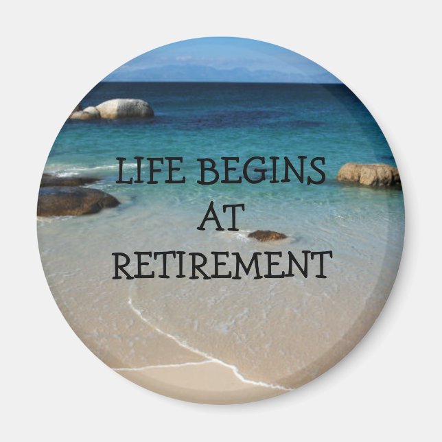 PENSION: Beach Shore pension magnet (Framsidan)