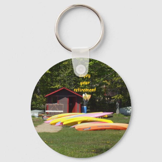 Pension Canoes Nyckelring (Framsida)
