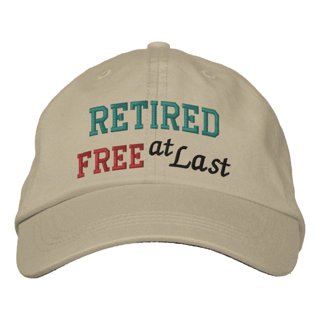 Pension Cap av SRF - Ledigt senast! Broderad Keps (Framsida)