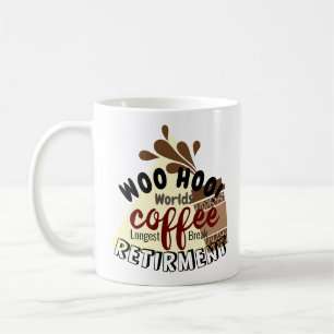 Pension Coffee Break Personlig Namn Kaffemugg