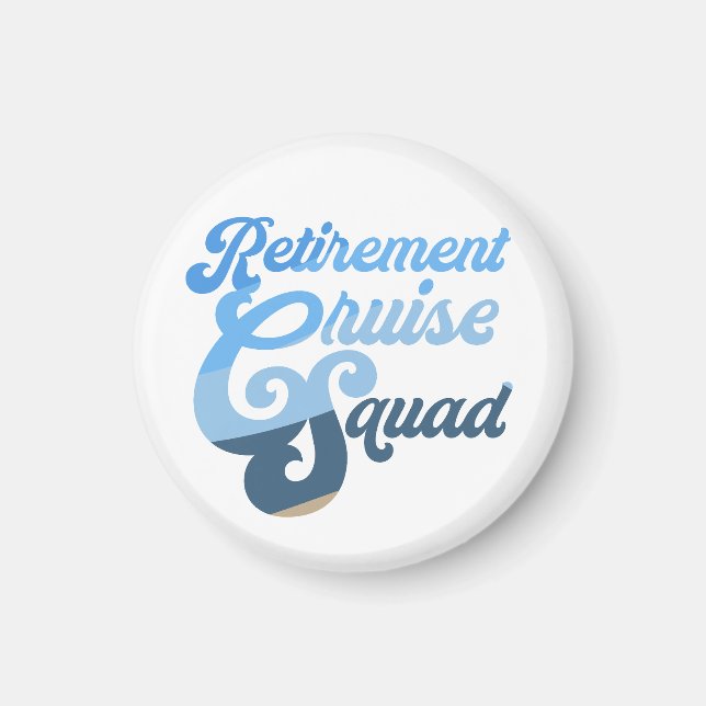 Pension Cruise Squad Magnet (Framsidan)