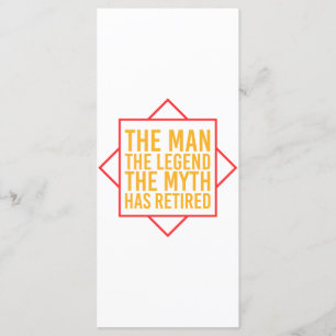 Pension Den man myten som Legend har gått i pensio Program