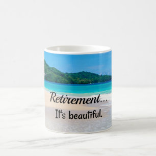 Pension... Det är vackert Kaffemugg