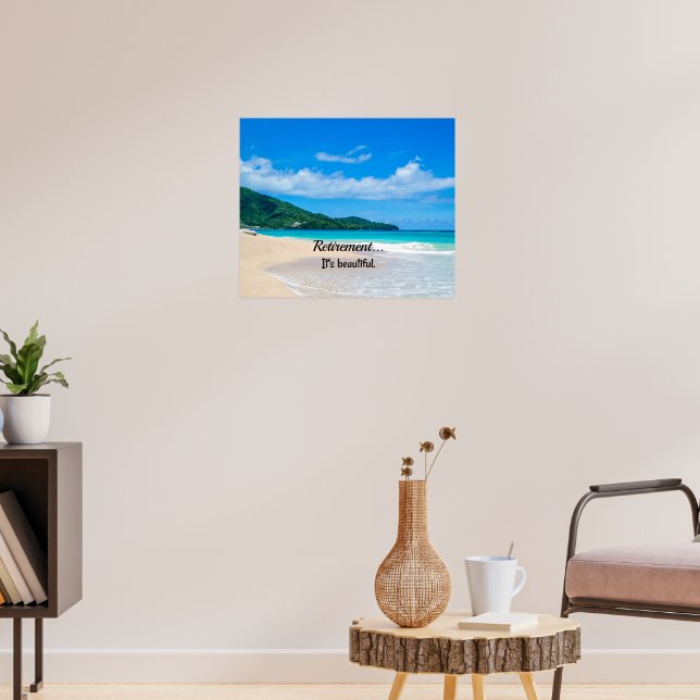 Pension... Det är vackert Poster (Vardagsrum 3)